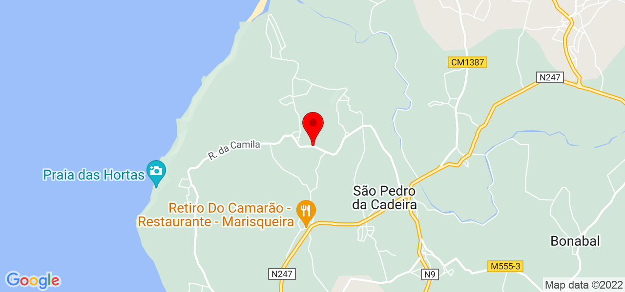 Denis Rodrigues - Lisboa - Torres Vedras - Mapa