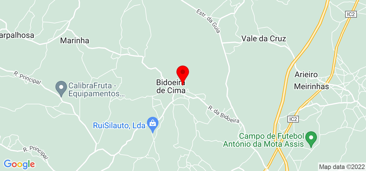 Rangel Costa - Leiria - Leiria - Mapa