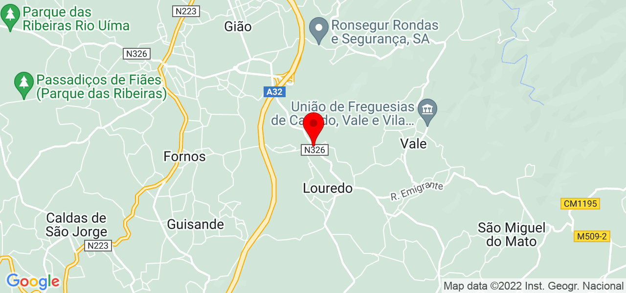 Ma Puce Design &amp; Events - Aveiro - Santa Maria da Feira - Map