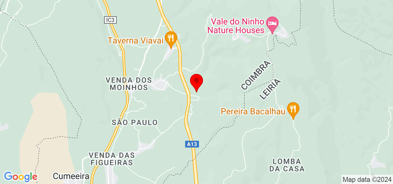 Catarina Reis - Coimbra - Penela - Mapa