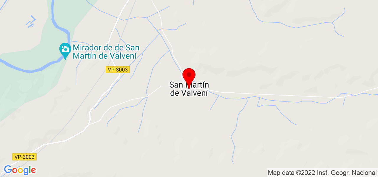 G14LAB - Castilla y León - San Martín de Valvení - Mapa
