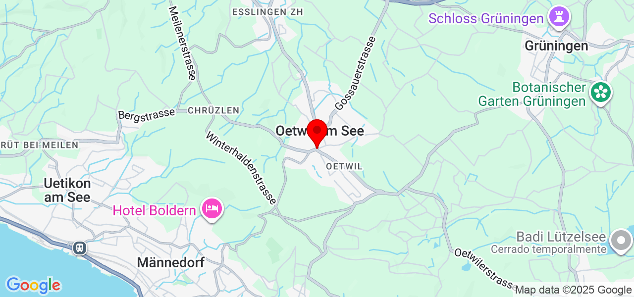 glambynithu - Zürich - Oetwil am See - Map