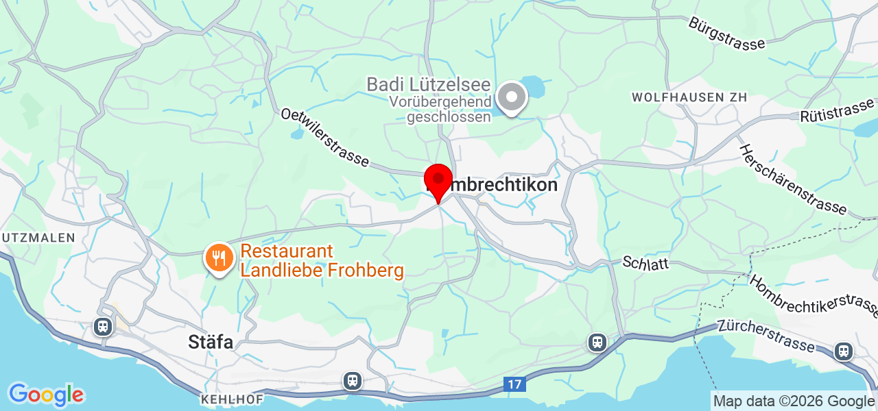 Seelenmomente - Zürich - Hombrechtikon - Karte