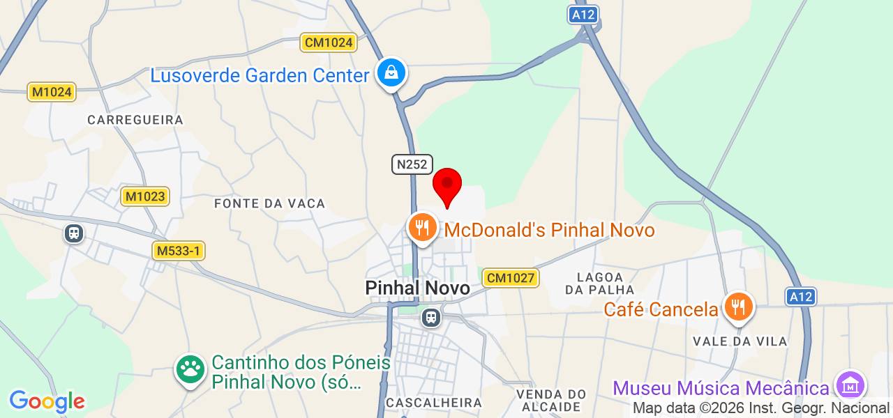 Serviços de Eletricidade | Profissional Especializado - Setúbal - Palmela - Mapa