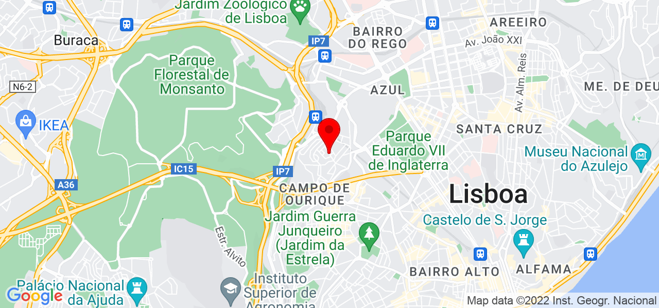 Humberto Dantas - Lisboa - Lisboa - Mapa