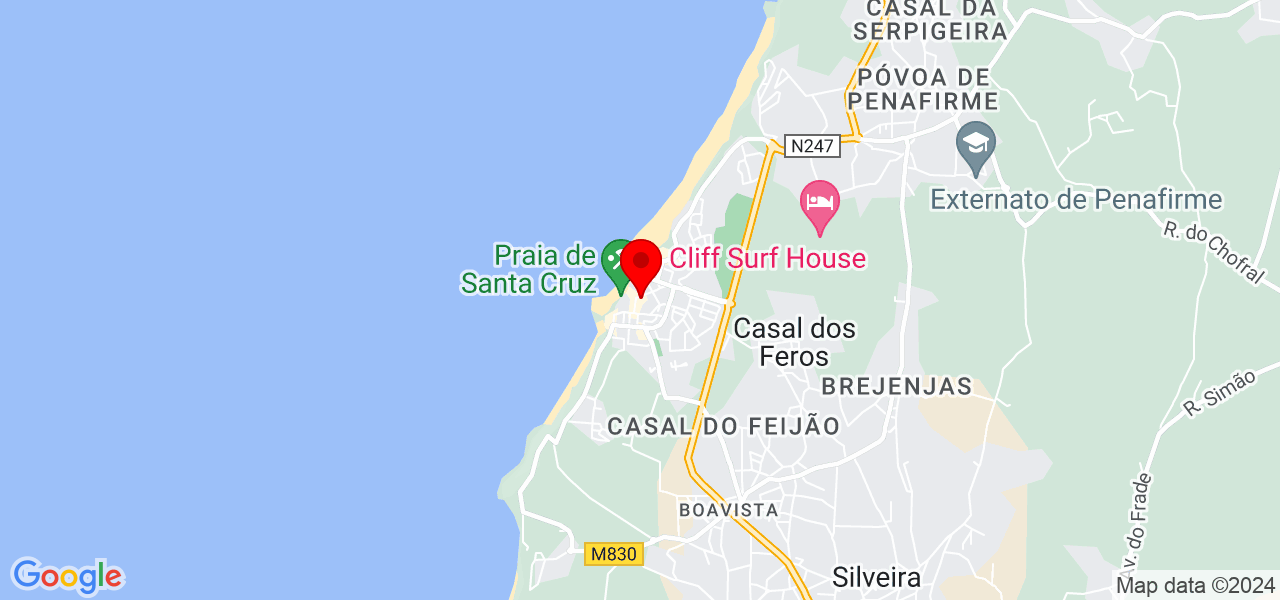 Rodrigo Muniz - Lisboa - Torres Vedras - Mapa