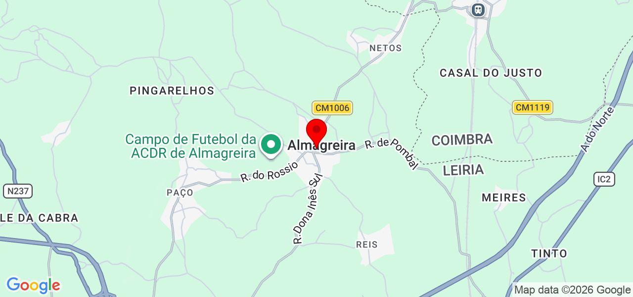 Rui cruz - Leiria - Pombal - Mapa