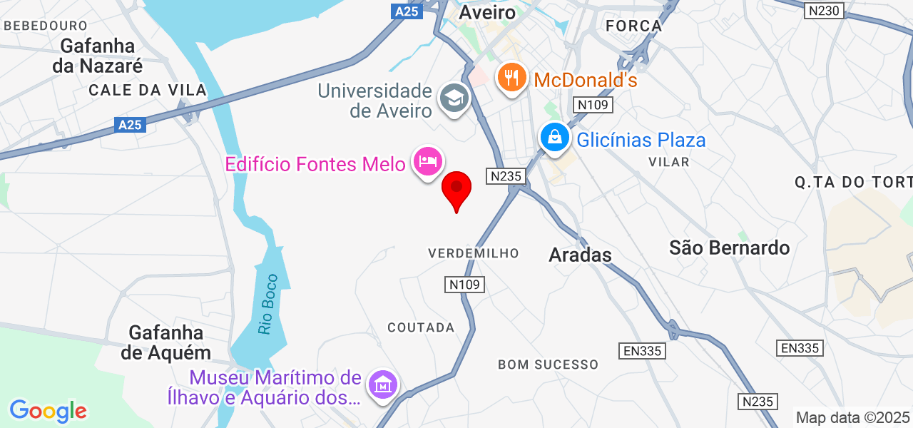Afonso Pelani - Aveiro - Aveiro - Mapa