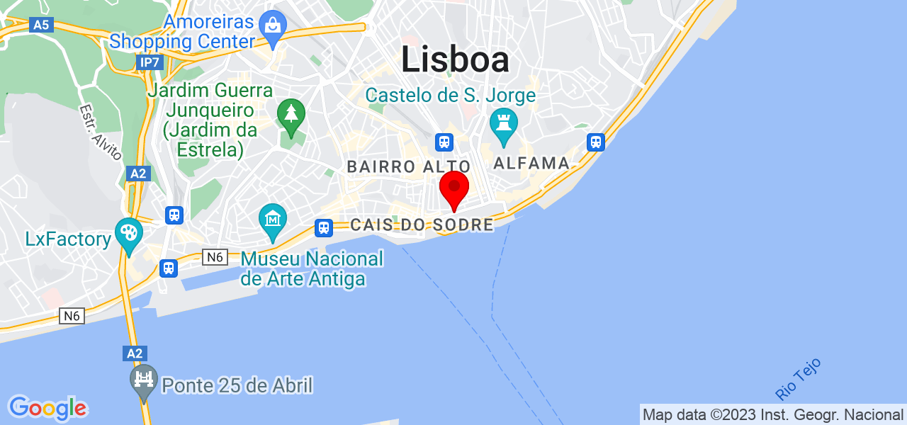 Ponto D&rsquo;Elite Constru&ccedil;&otilde;es Lda - Lisboa - Lisboa - Mapa
