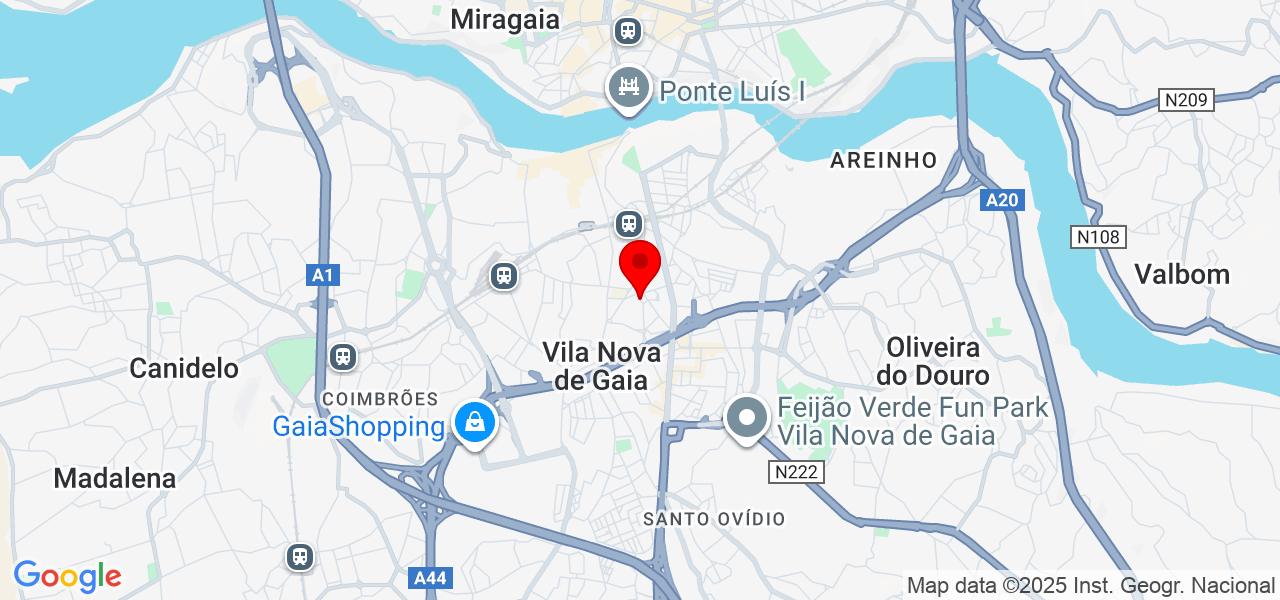THE CAT SITTING - Porto - Vila Nova de Gaia - Map