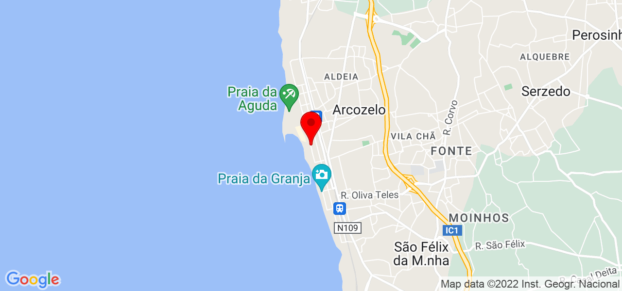 Tiago Pereira - Porto - Vila Nova de Gaia - Mapa