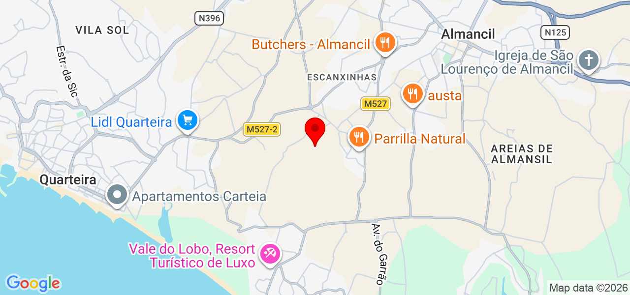 Catxorro Petsitting - Faro - Loulé - Mapa