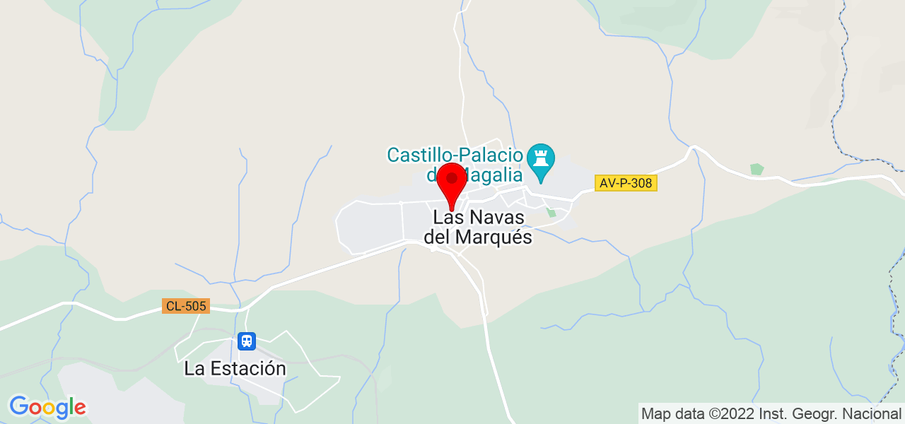 Andrea - Castilla y León - Las Navas del Marqués - Mapa