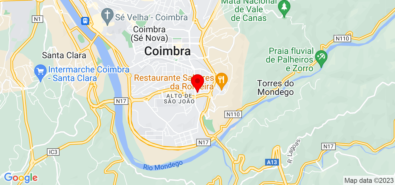 Rendrik Igor - Coimbra - Coimbra - Mapa