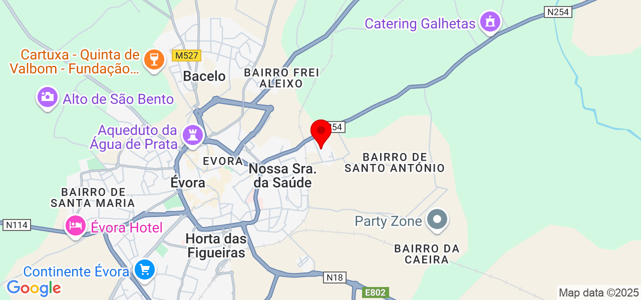 Ana Barreto - Évora - Évora - Map