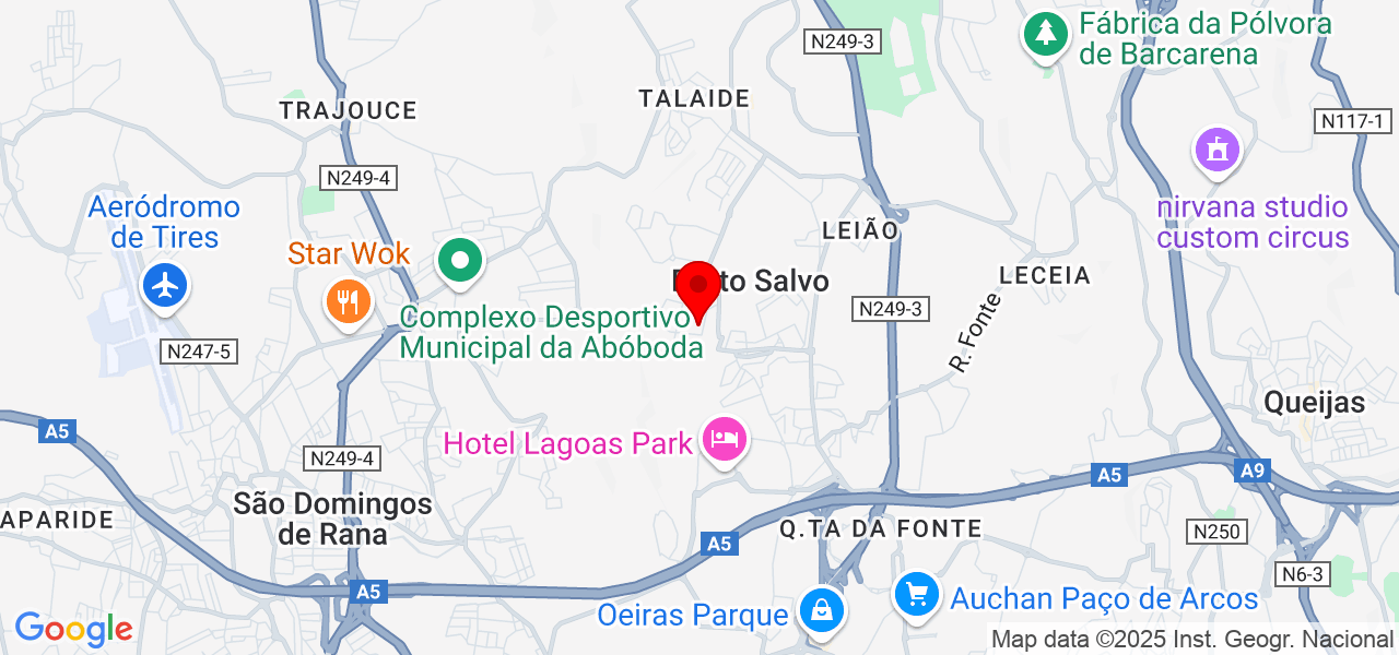 WS Remodela&ccedil;&atilde;o Geral - Lisboa - Oeiras - Mapa