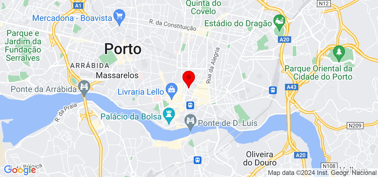 Certamente, Empresa de Limpezas e servi&ccedil;os - Porto - Porto - Mapa