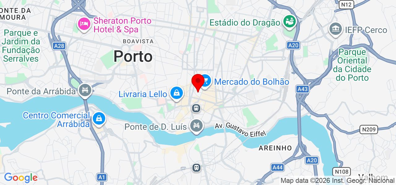 Manuela - Porto - Porto - Karte