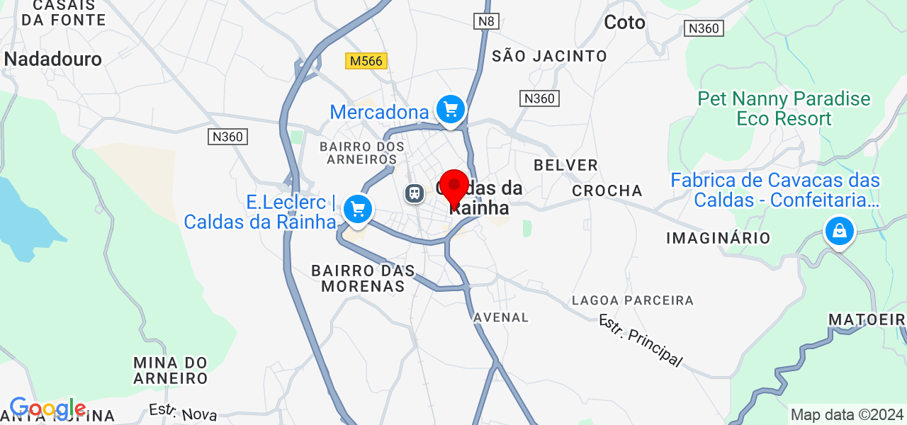 LEONOR SOUSA - Leiria - Caldas da Rainha - Mapa