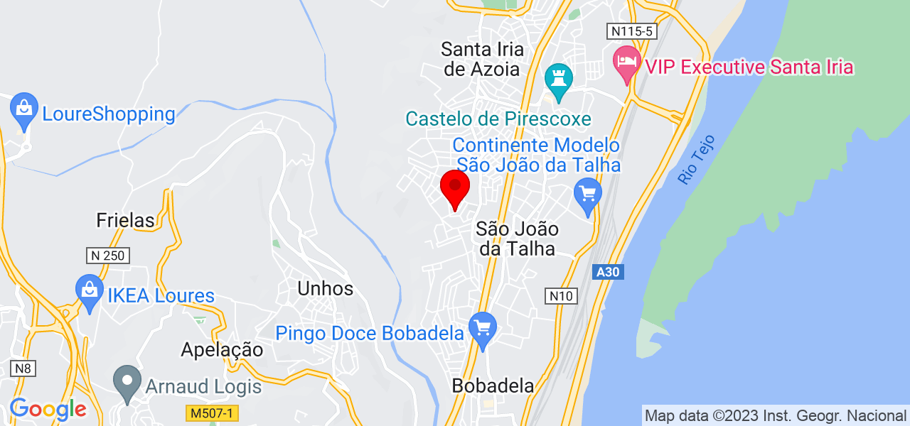 Tiago Louren&ccedil;o - Lisboa - Loures - Mapa