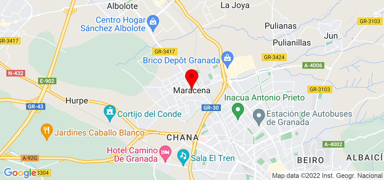 Navarro DJ - Andalucía - Maracena - Mapa