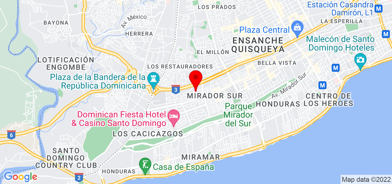 Karina Ortiz, Consultora de Imagen en la República Dominicana - Distrito Nacional - Santo Domingo de Guzmán - Map