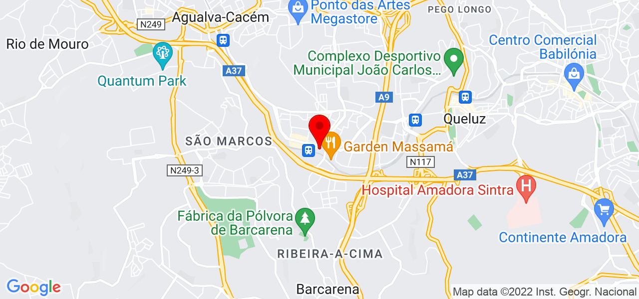 Ana Santos - Lisboa - Sintra - Mapa
