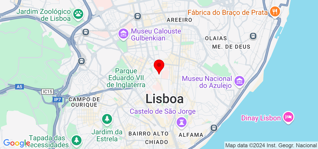 Francisco Cunha - Lisboa - Lisboa - Mapa
