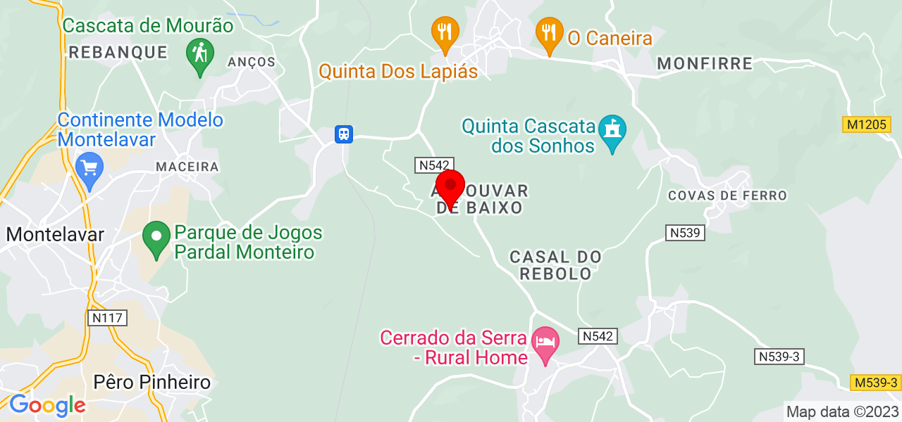 Andr&eacute; Santos - Lisboa - Sintra - Mapa