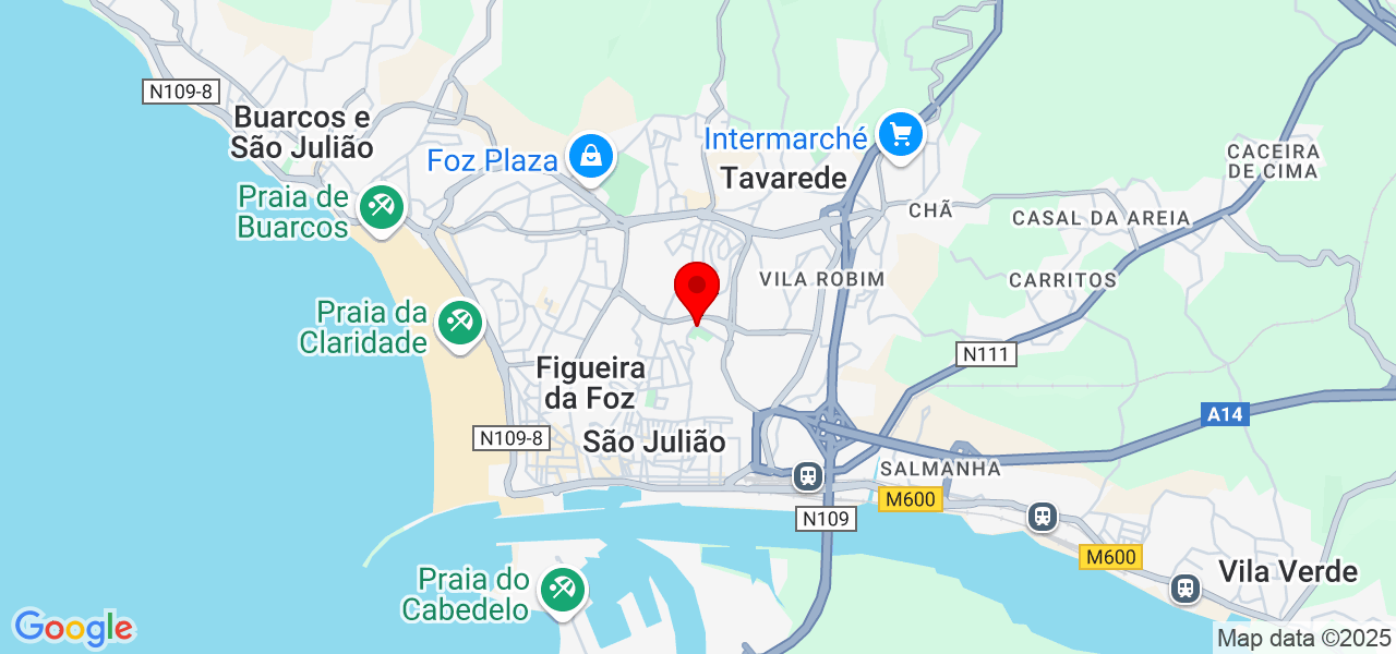 O Meu Jardim é Melhor Que o Teu! - Coimbra - Figueira da Foz - Map