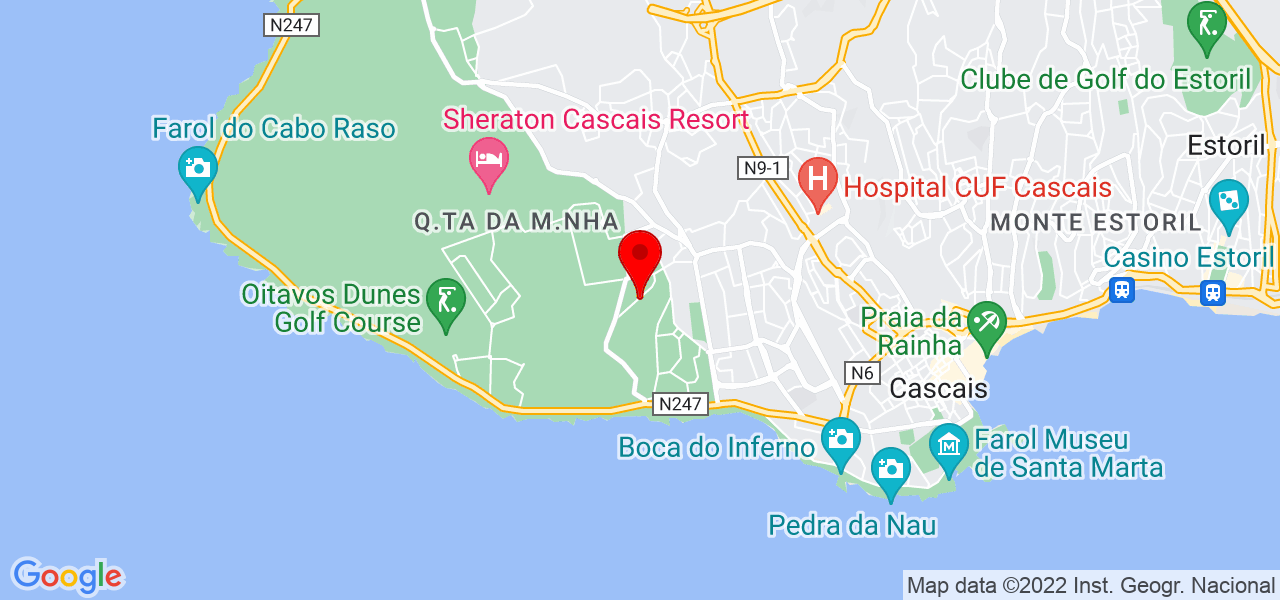 Arsen Fedoriv - Lisboa - Cascais - Map