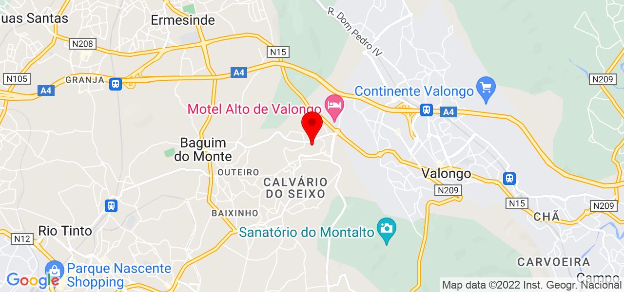 Tiago Rodrigues Francisco - Porto - Gondomar - Mapa