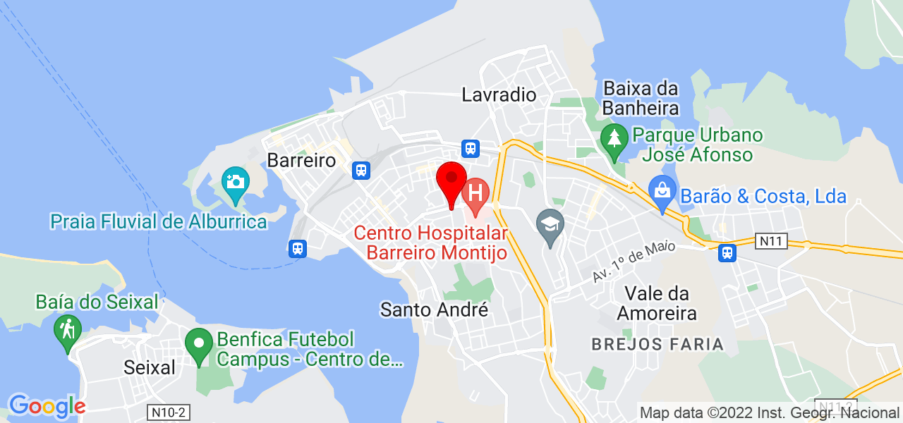 Floor&amp;Decor - Setúbal - Barreiro - Mapa