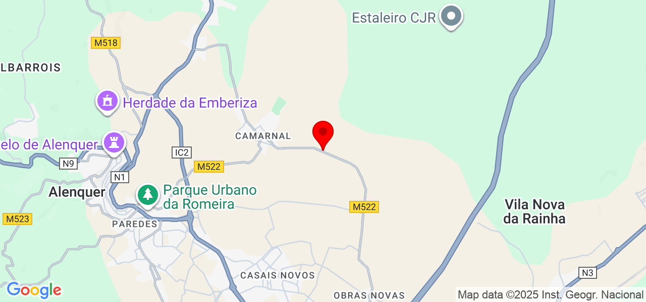reparo.pcz.pt - Lisboa - Alenquer - Mapa