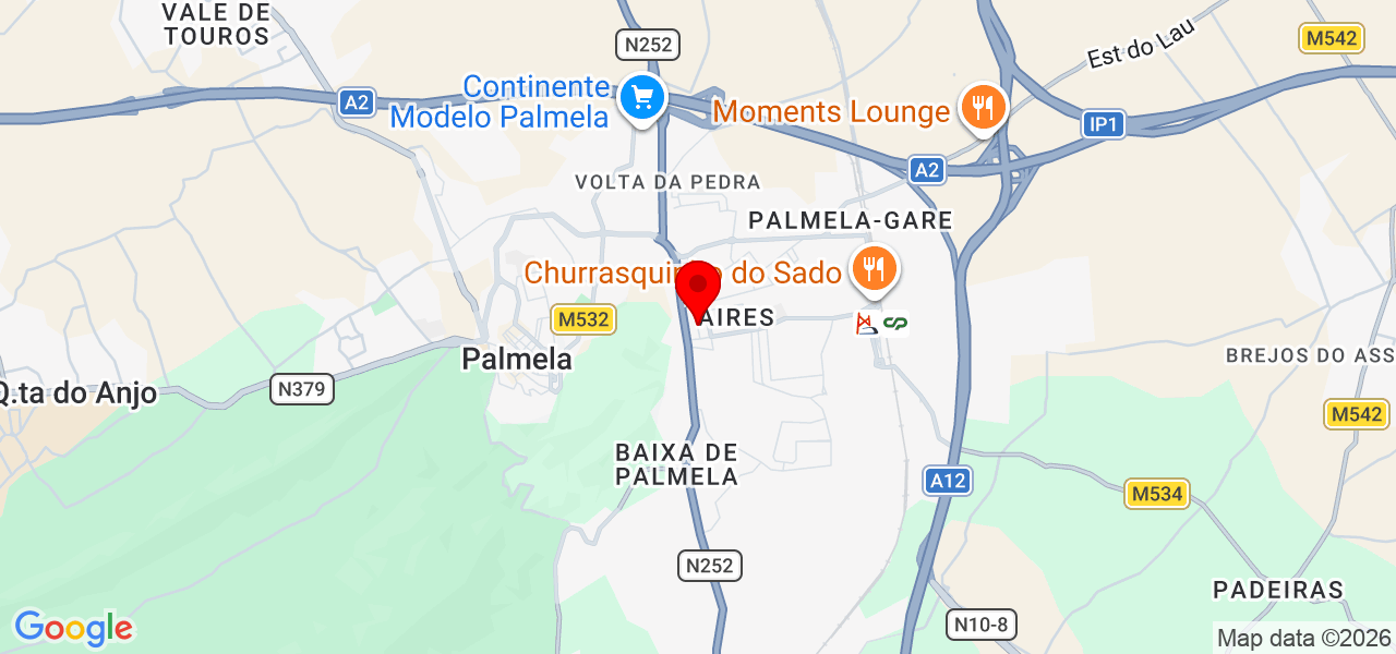 Xlean services - Setúbal - Palmela - Mapa