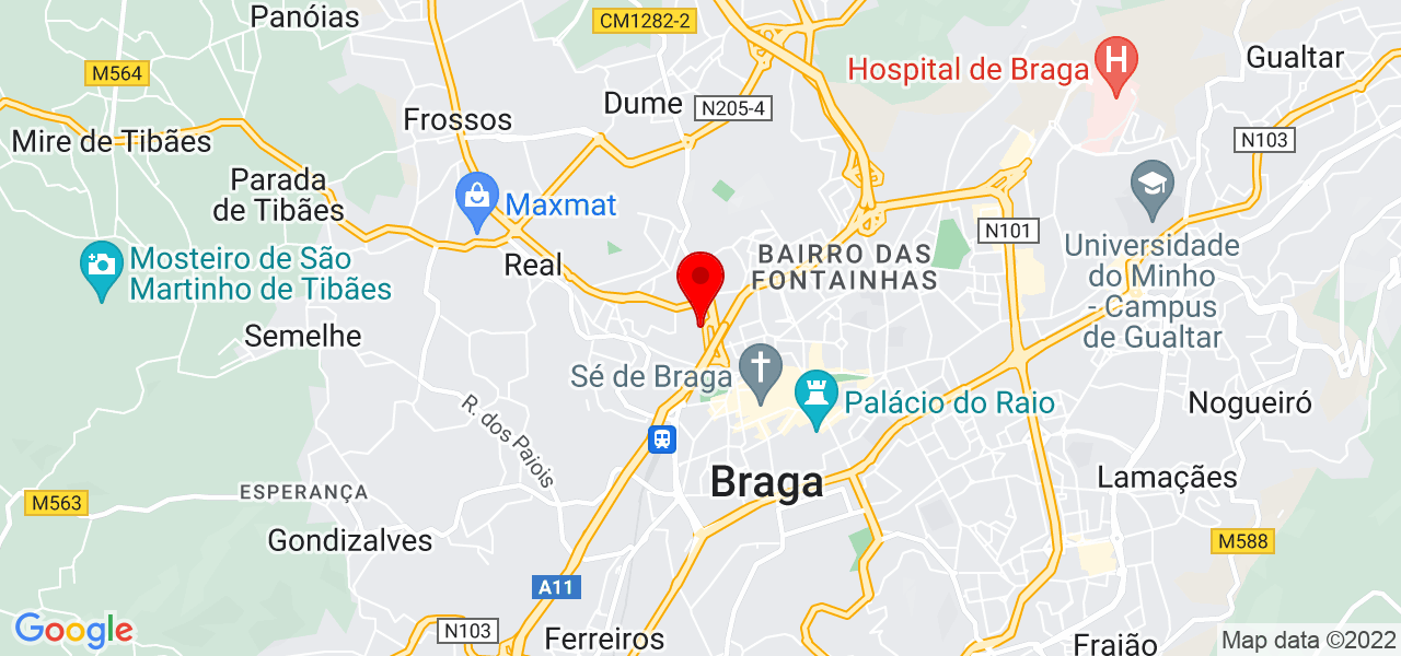 Verticalkit Carpintaria - Braga - Braga - Mapa
