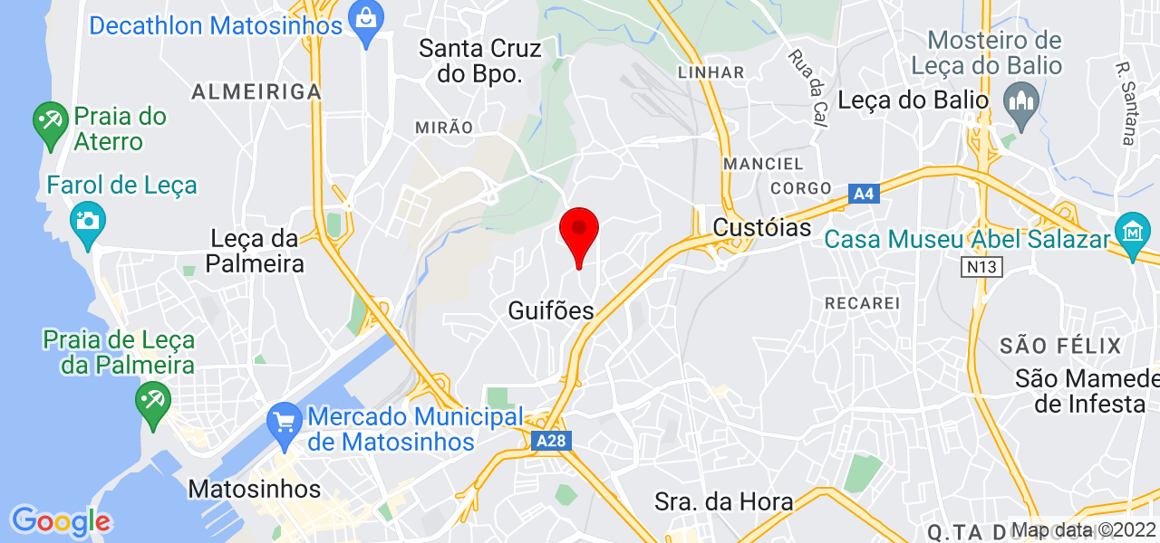 Ágata Duarte - Porto - Matosinhos - Mapa