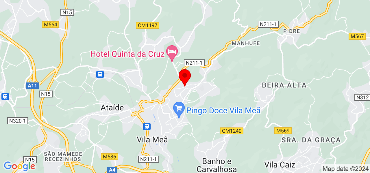 Sim Chef - Porto - Amarante - Mapa