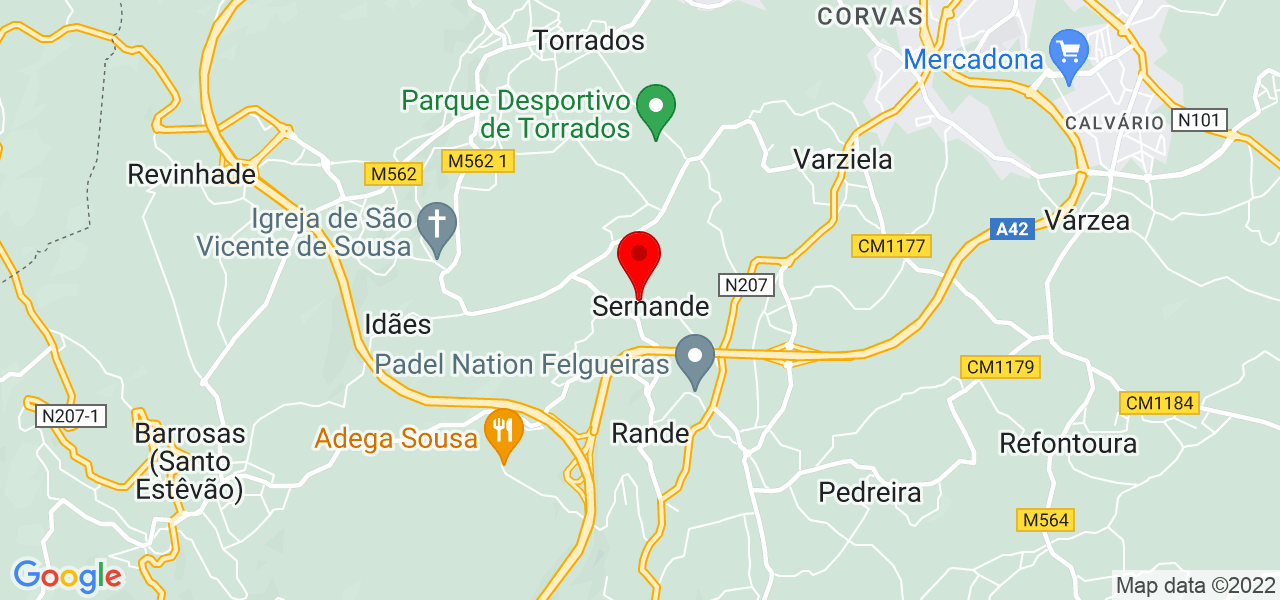 Micael Magalh&atilde;es - Porto - Felgueiras - Mapa