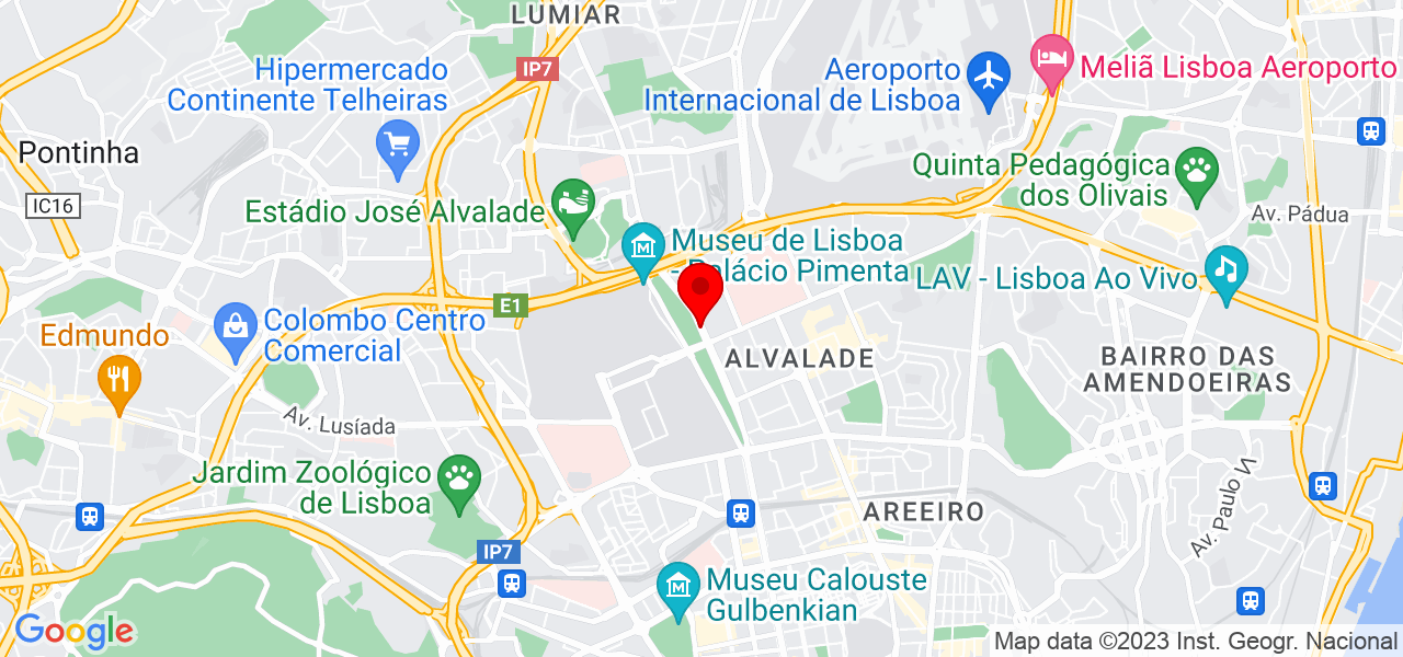 Fernando Almeida - Lisboa - Lisboa - Mapa