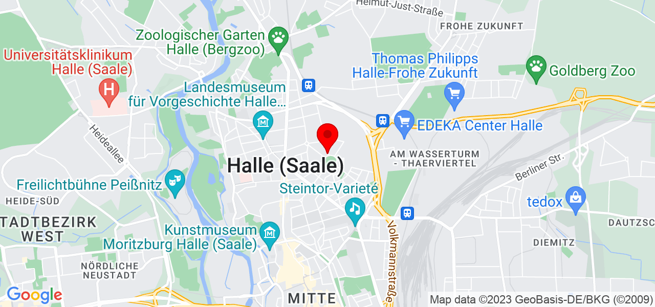 GO MOCKTAILS - Sachsen-Anhalt - Halle (Saale) - Karte