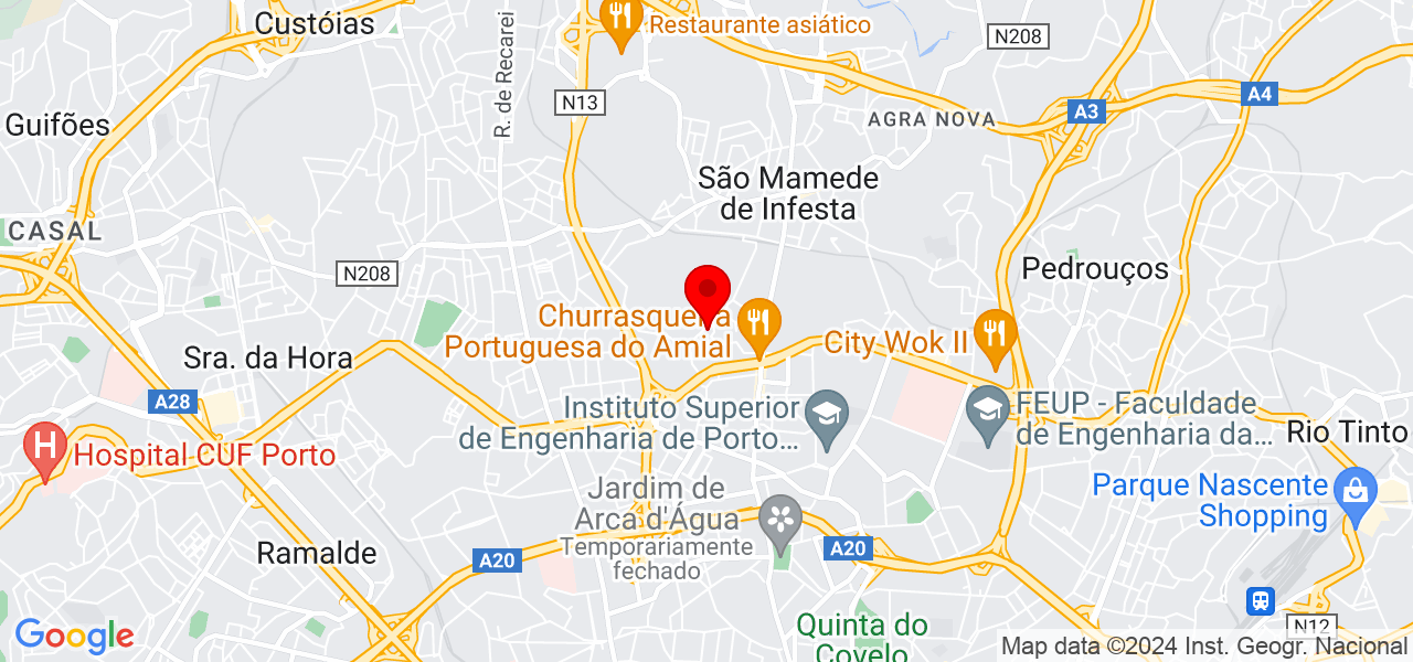 RaizPrint - Porto - Matosinhos - Mapa