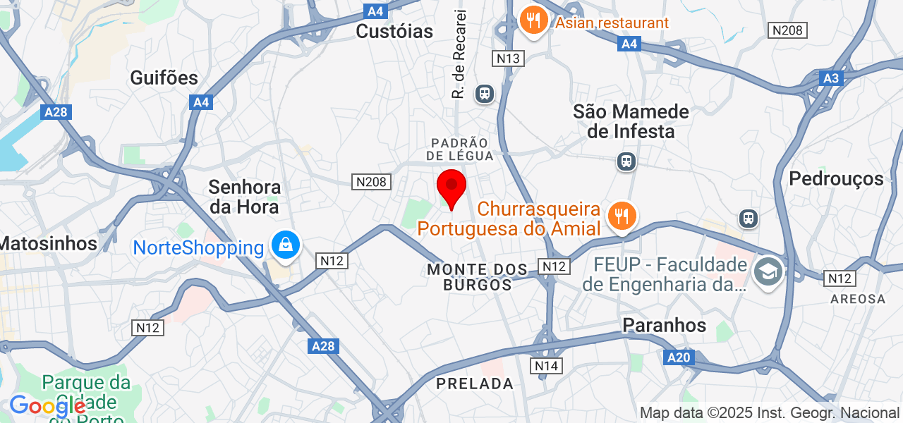 S&oacute;nia Ferraz - Porto - Matosinhos - Map