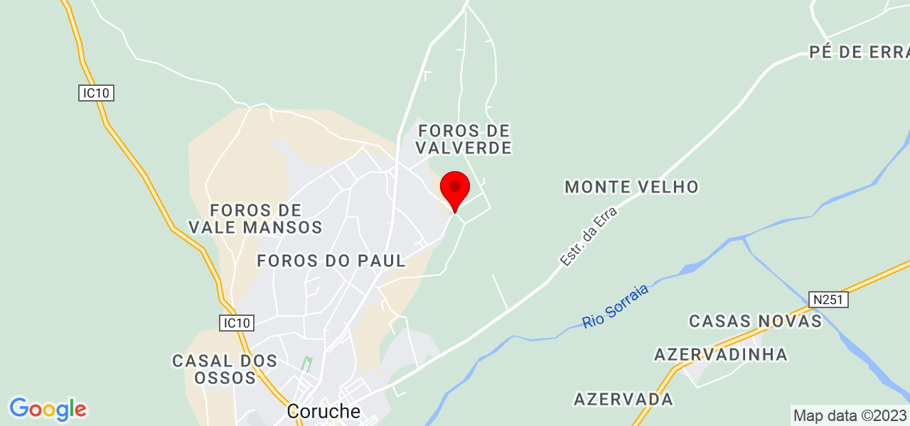 FJM3D - Santarém - Coruche - Mapa