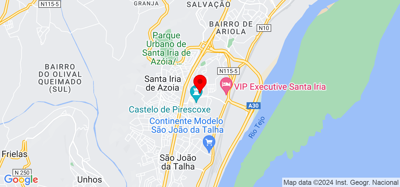Juliana Siqueira - Lisboa - Loures - Mapa
