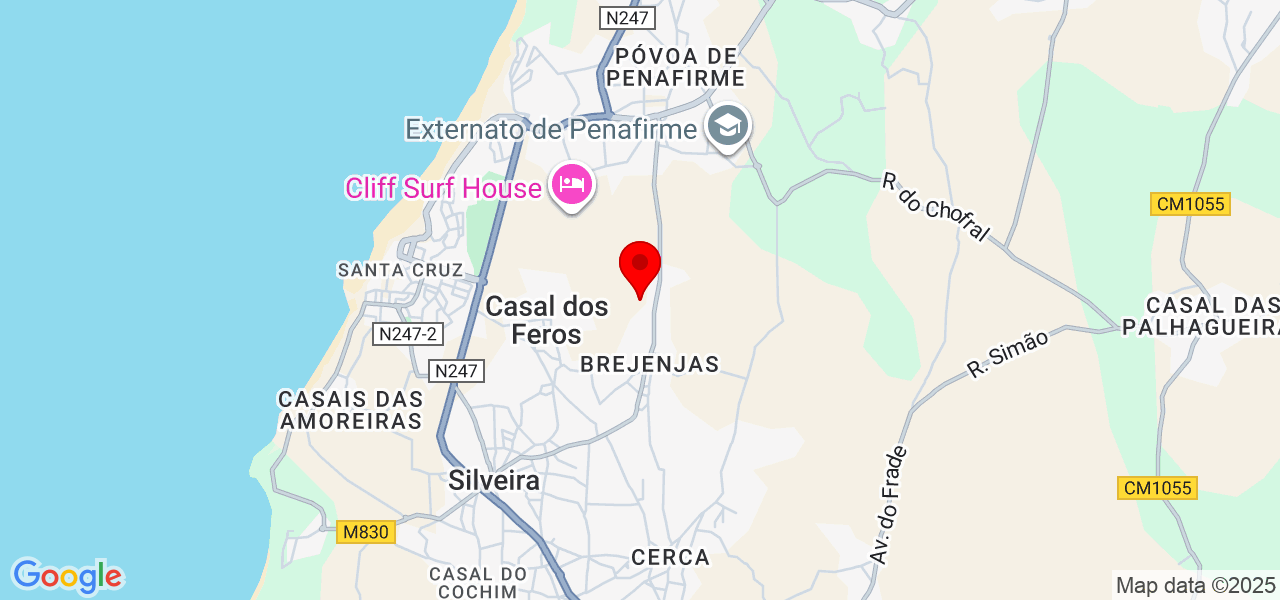 Ester - Lisboa - Torres Vedras - Karte