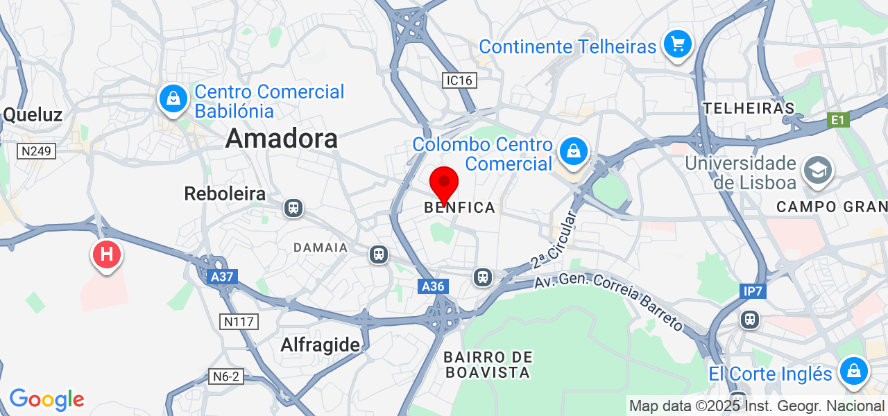 Jo&atilde;o Batalha das Neves - Lisboa - Lisboa - Map