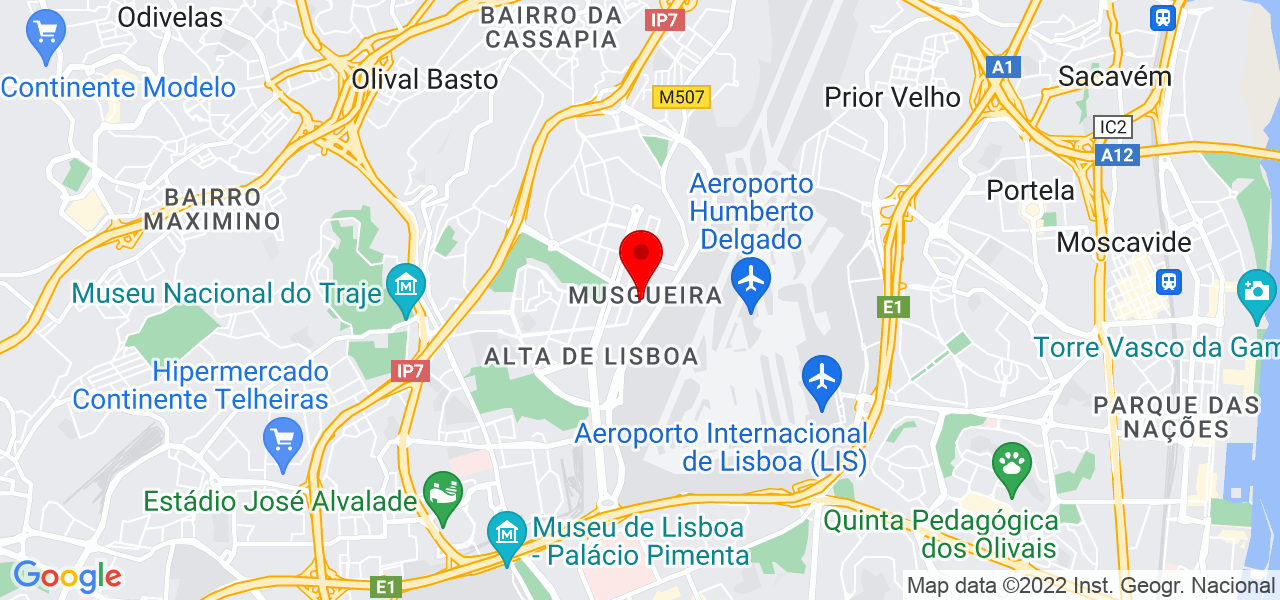 Maria Telhado - Lisboa - Lisboa - Mapa
