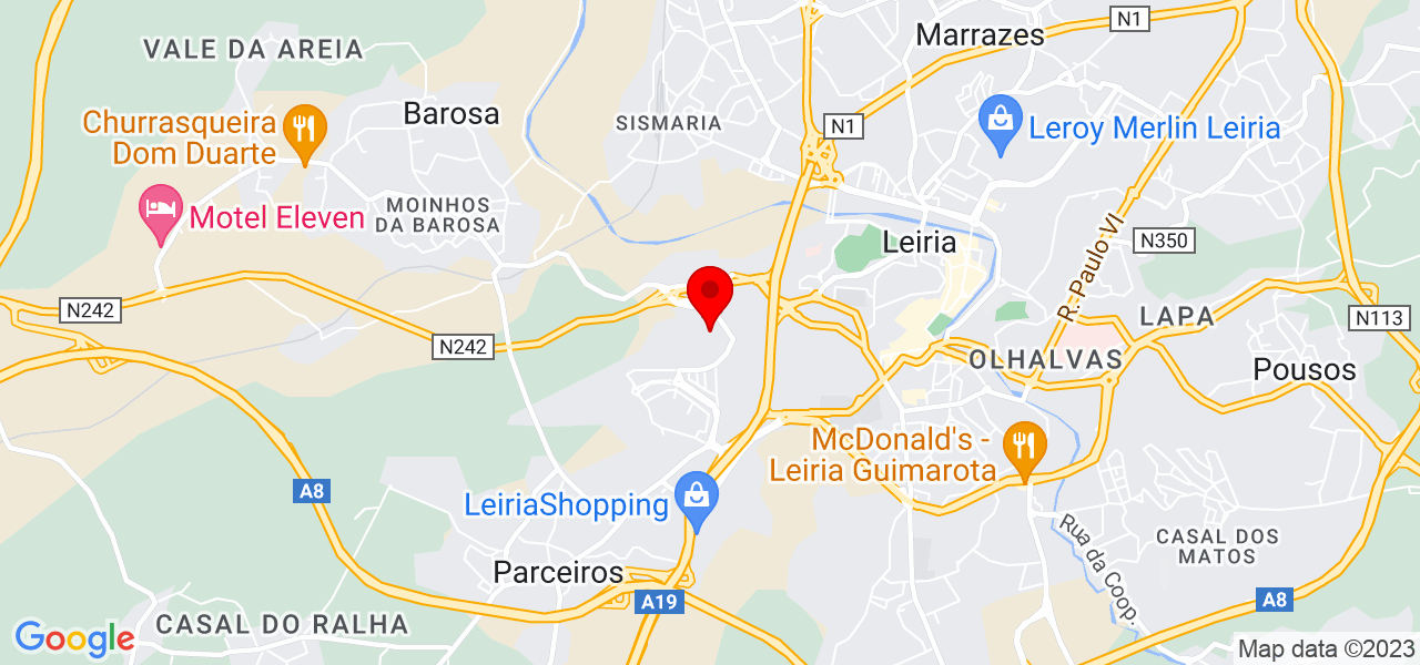 Diego Vilanova - Leiria - Leiria - Mapa