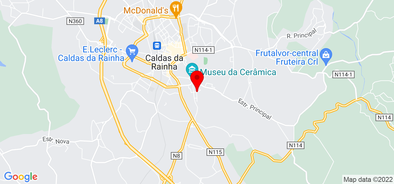 Paulo Sousa - Leiria - Caldas da Rainha - Mapa